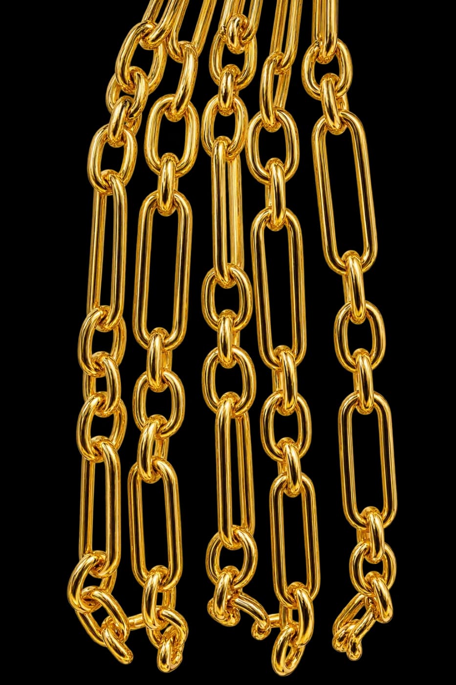 Cadena Barrita Alargada Dorada