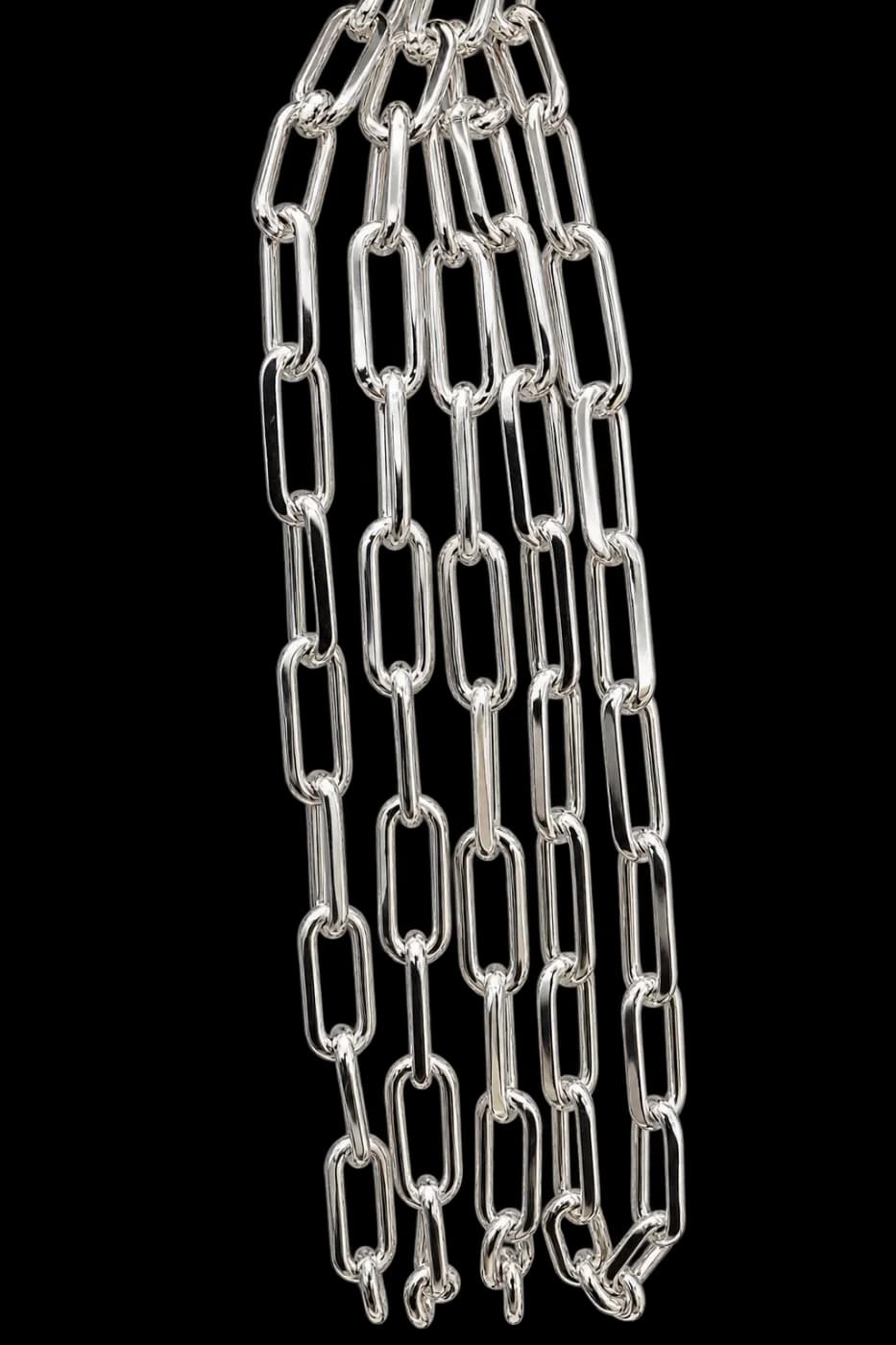 Cadena Paperclip Plata